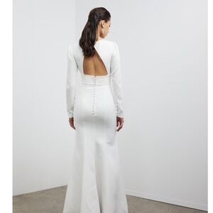 Long Sleeve Plunge Wedding Dress
New ChiChi London